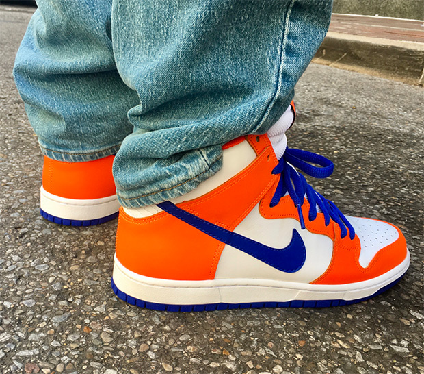 Danny Supa Nike Sb Dunk High Orange Blue 2