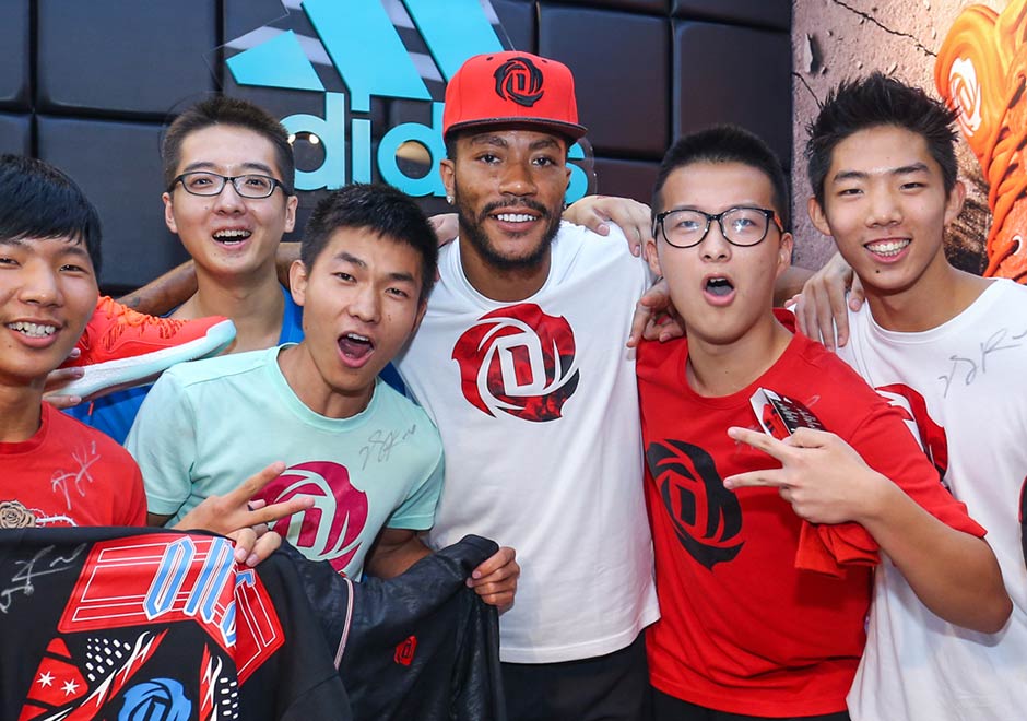 Derrick Rose Brought To Tears By Fan Video At adidas Event