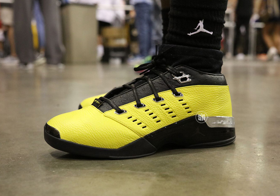 Exclusive Look At The SoleFly x Air Jordan 17 Low "Lightning"