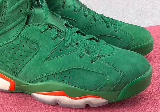 A New Air Jordan 6 "Gatorade" Sample With Translucent Soles Appears