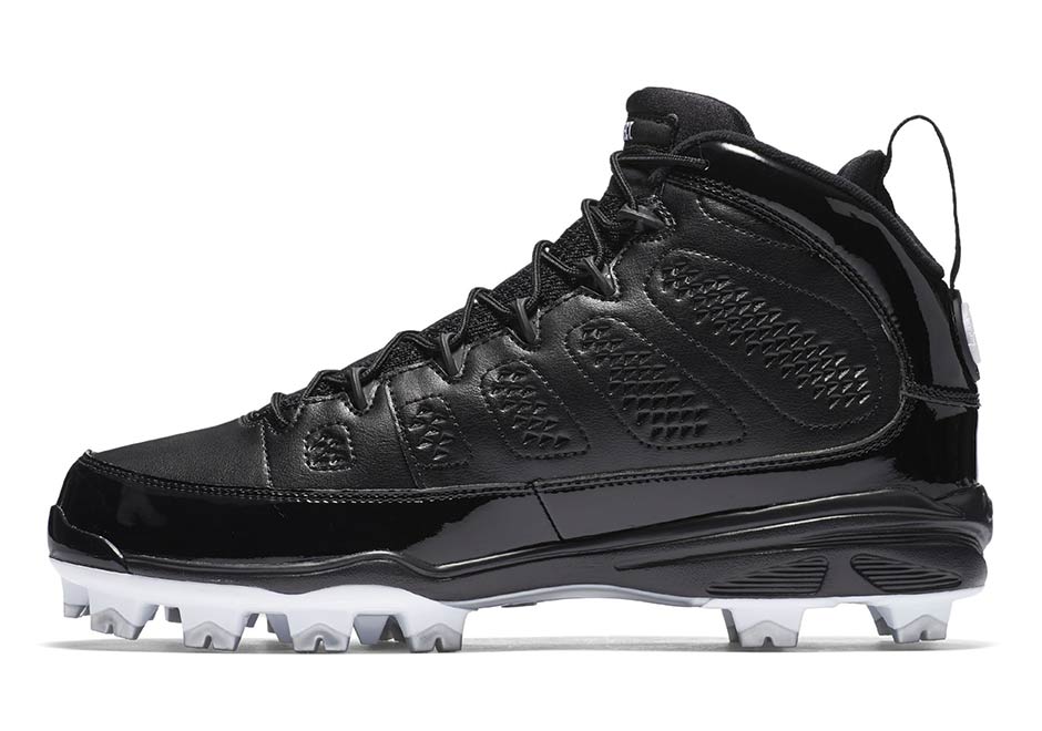 Jordan 9 Mcs Cleat Black 3