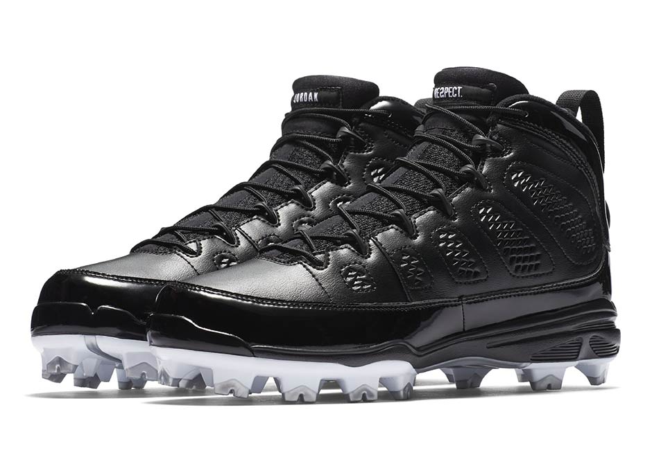 Jordan 9 Mcs Cleat Black 4