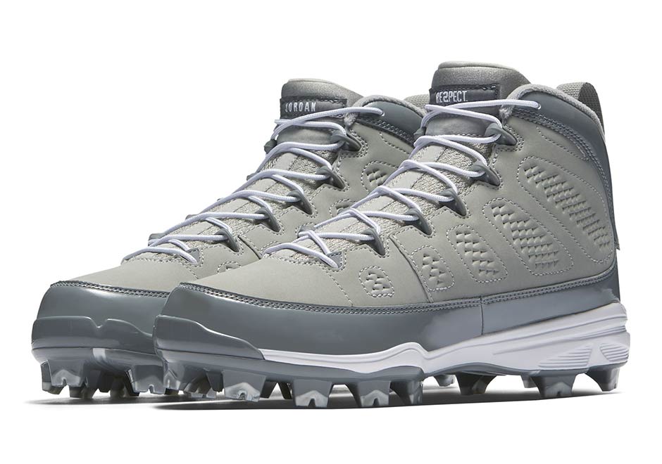 Jordan 9 Mcs Cleat Cool Grey 4