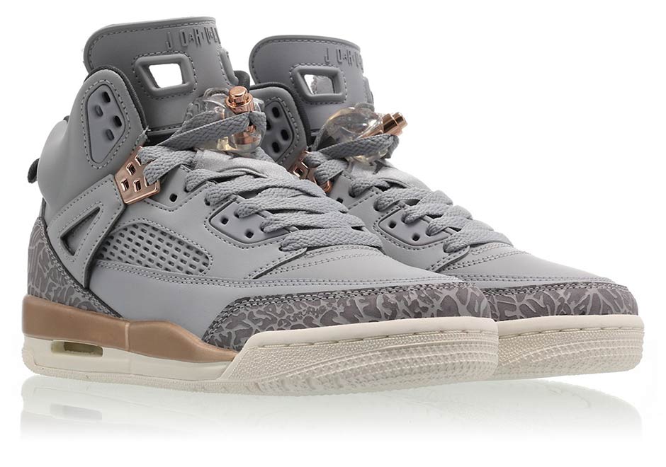 Jordan Spizike Girls Wolf Grey Bronze 535712 081 3
