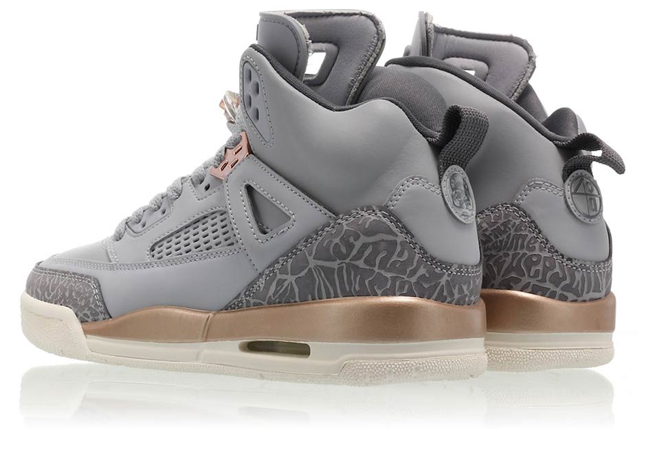 Jordan Spizike Girls Wolf Grey Bronze 535712 081 4