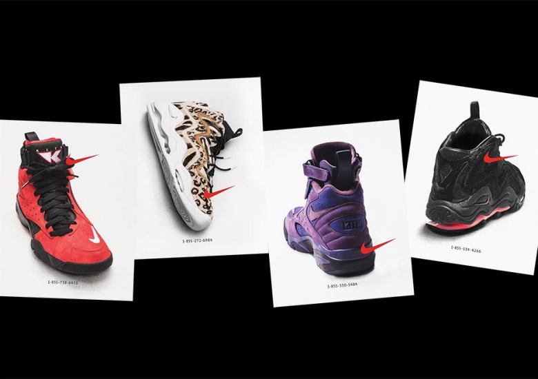 KITH Unveils Upcoming Scottie Pippen Collaborations With Classic Nike Phone Number Ads