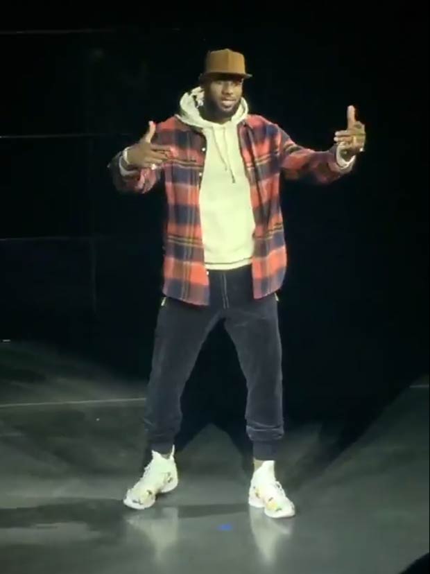 Lebron James Kith Runway Show