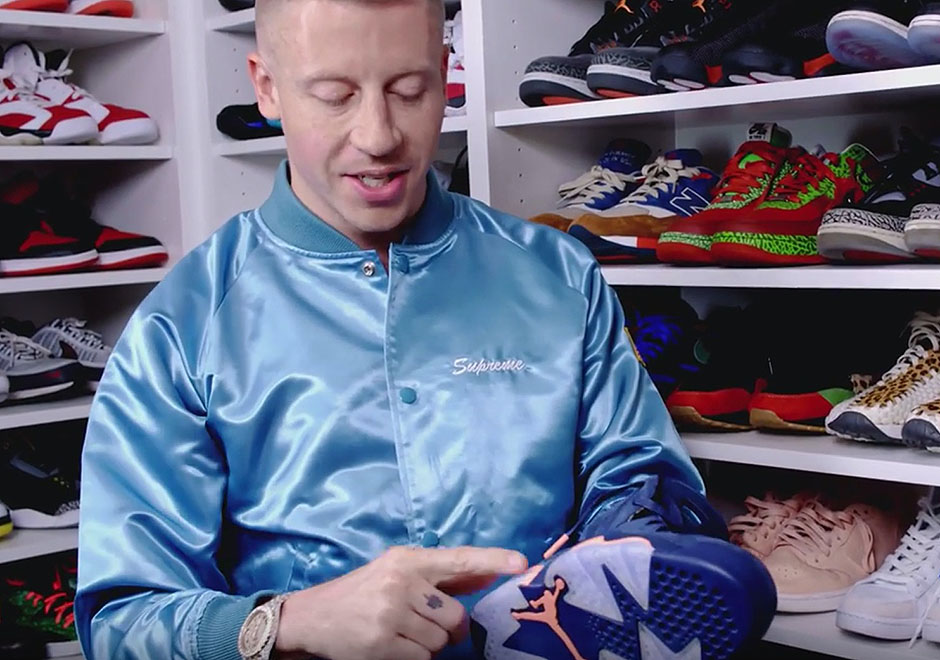 Macklemore's Insane Sneaker Closet Includes Unreleased Air Jordan 6 Samples And More