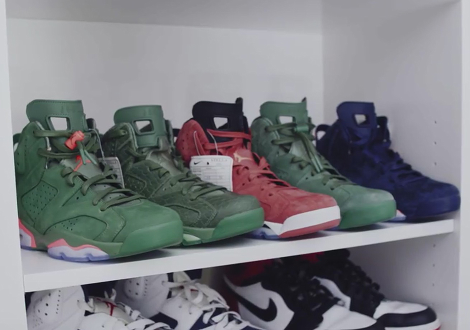 Macklemore Sneaker Closet