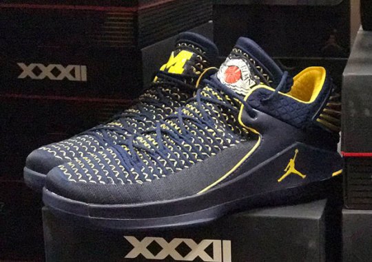 Michigan Has Air Jordan 32 Low PEs For New Season