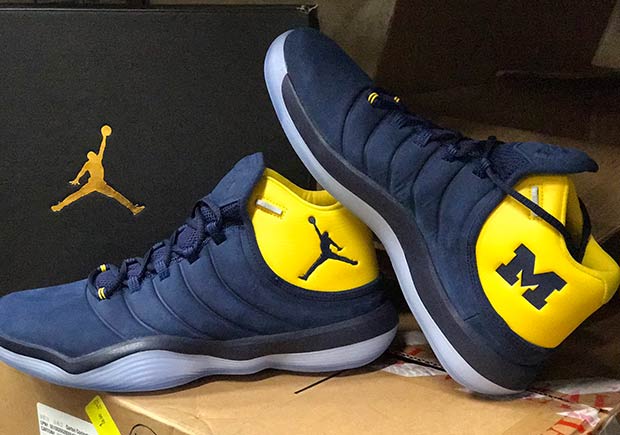 Michigan Basketball Air Jordan Superfly 2017 Pe