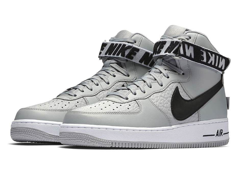 Nike Air Force 1 High Nba Grey 1