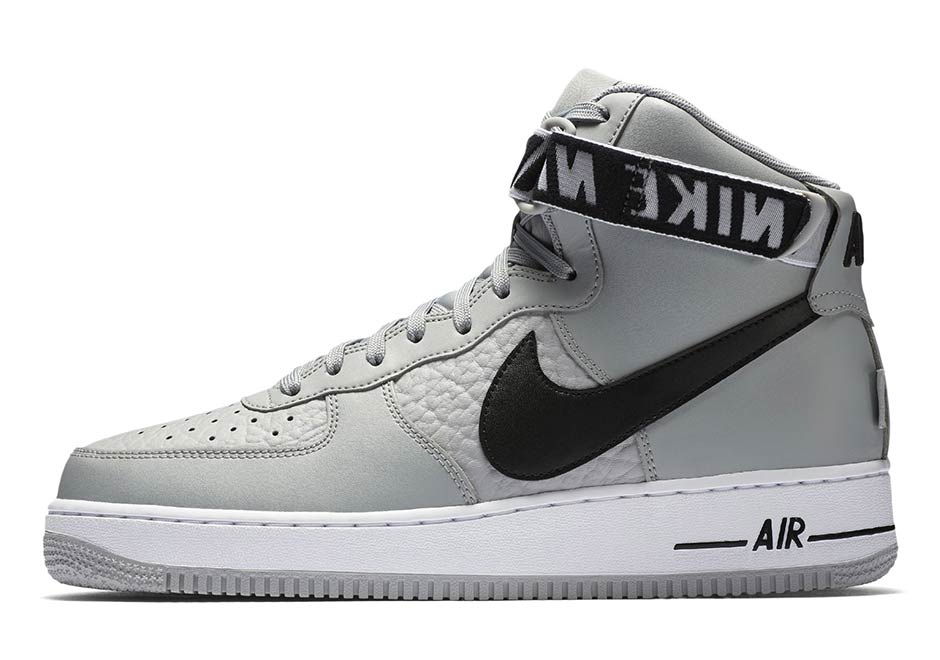 Nike Air Force 1 High Nba Grey 2