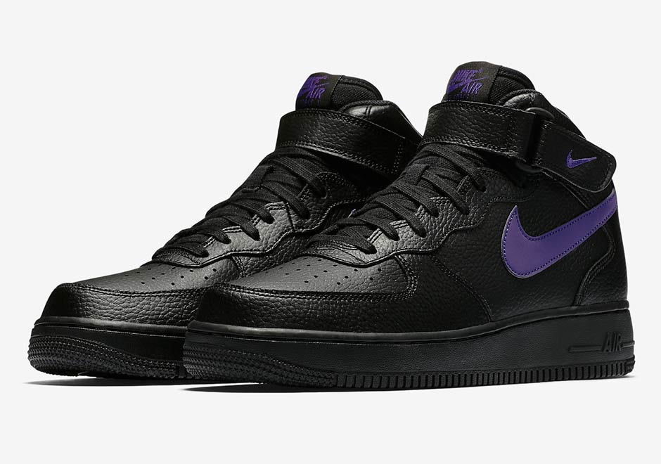 Nike Air Force 1 Mid "Black Leather" Pack