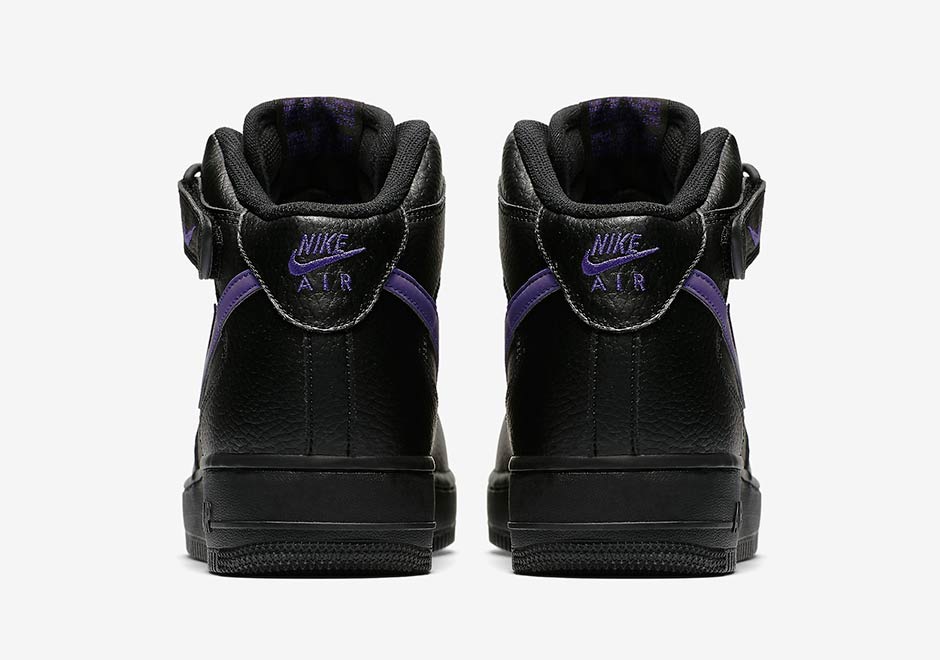 Nike Air Force 1 Mid Court Purple Black 315123 043 4