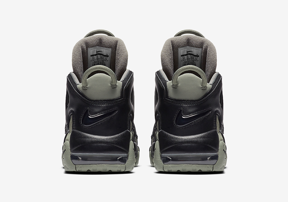 Nike Air More Uptempo Gs Dark Stucco Black 415082 007 4