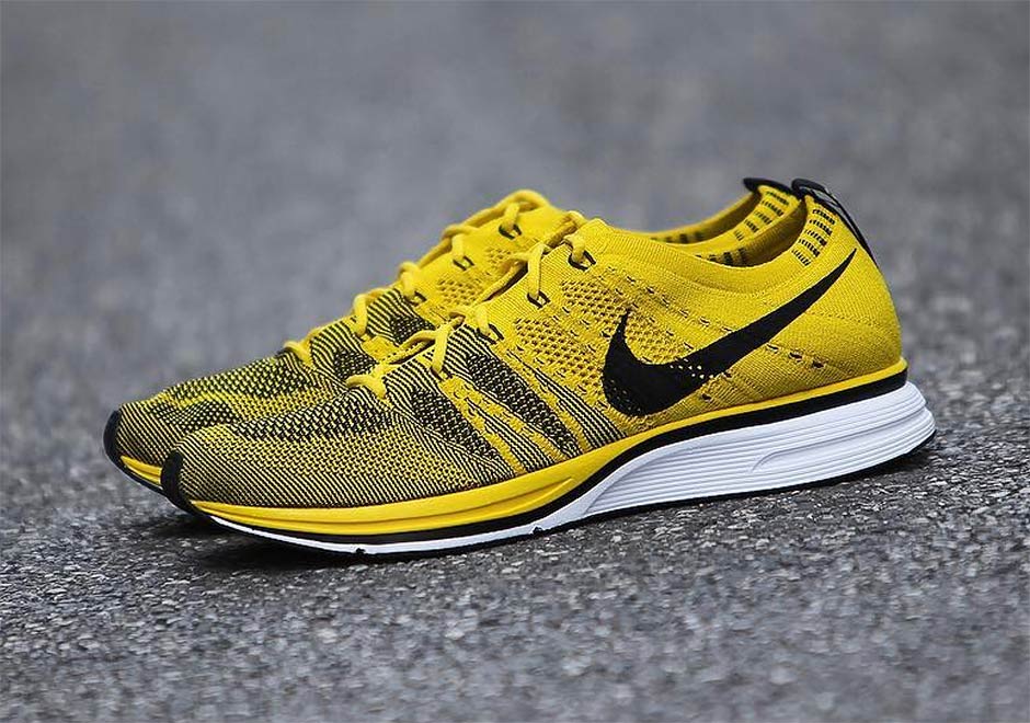 Nike Flyknit Trainer Bright Citron Ah8396 700 3