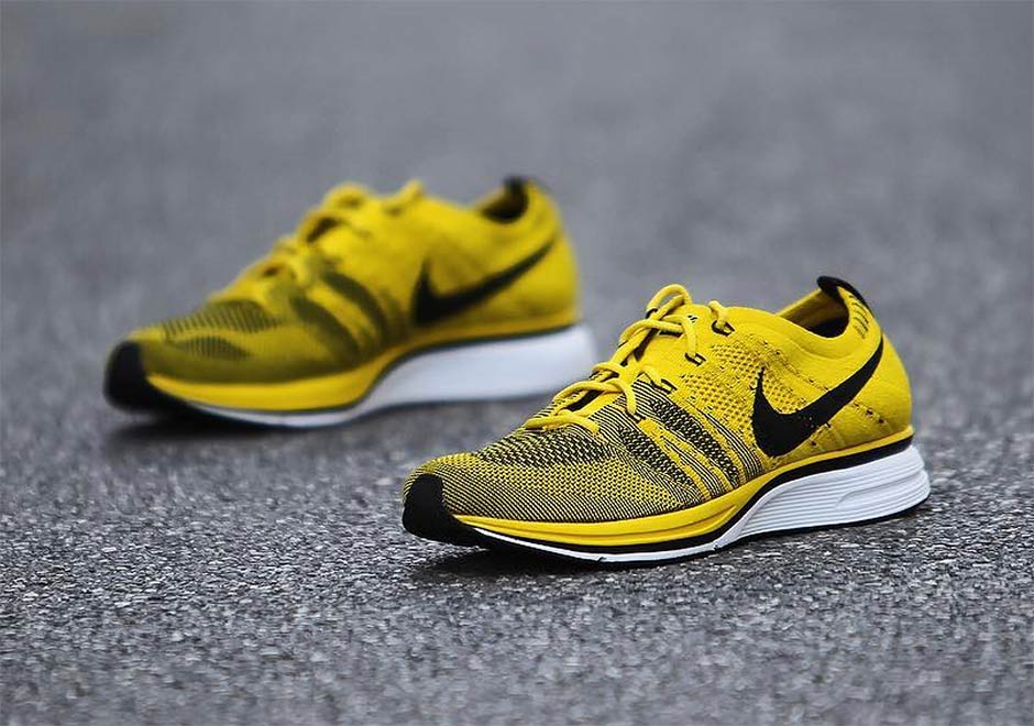 Nike Flyknit Trainer Bright Citron Ah8396 700 5