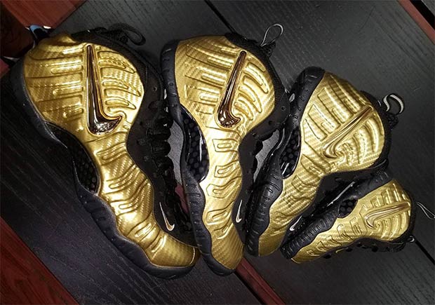 Nike Air Foamposite Pro "Gold Carbon" Releases On October 19th