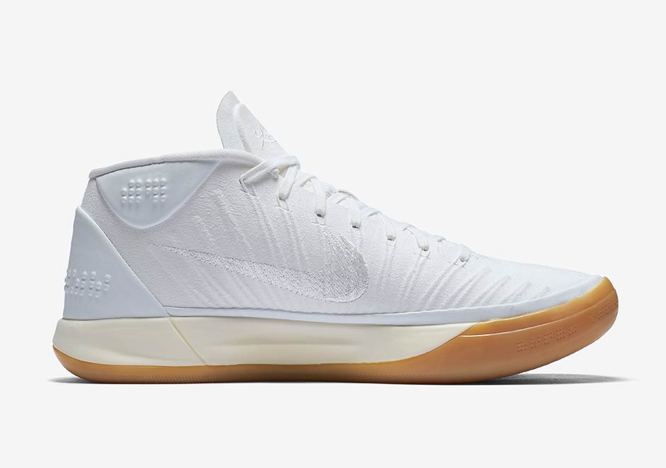 Nike Kobe Ad Mid Baseline White Gum 3