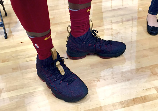 Nike Lebron 15 Cavs Media Day