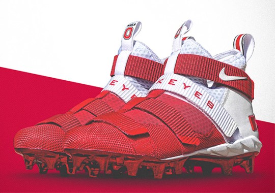 The Ohio State Buckeyes Will Wear Custom Nike LeBron Cleats This Saturday