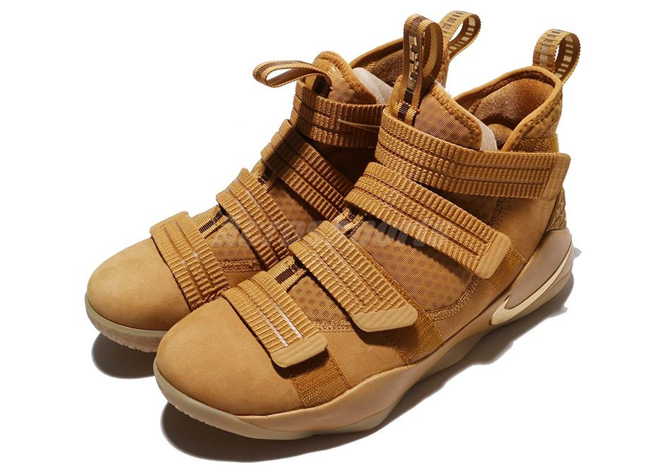 Nike Lebron Soldier 11 Wheat 2