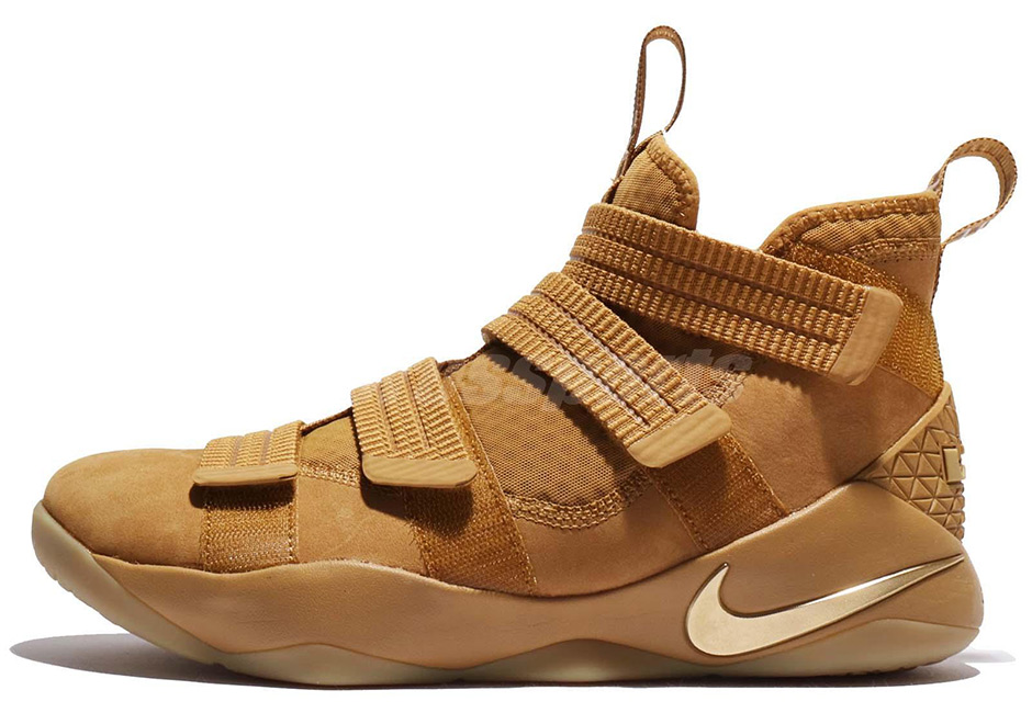 Nike Lebron Soldier 11 Wheat 3