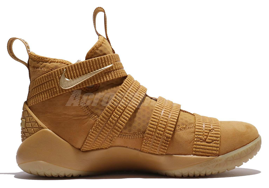 Nike Lebron Soldier 11 Wheat 4