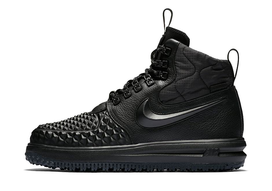 Nike Lunar Force 1 Duckboot 17 Black Anthracite 916682 002 2