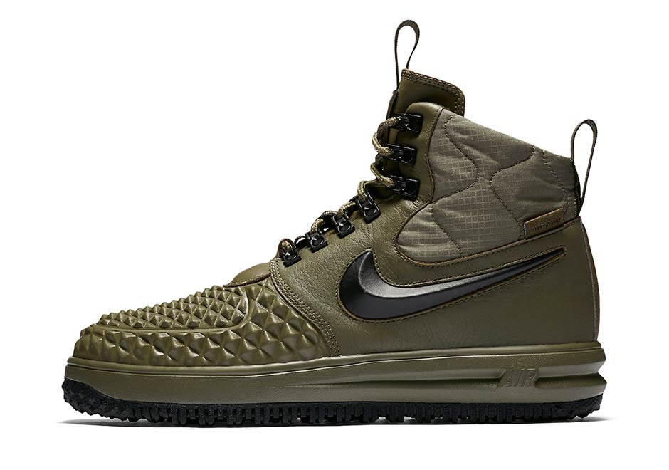 Nike Lunar Force 1 Duckboot 17 Medium Olive Black 916682 202