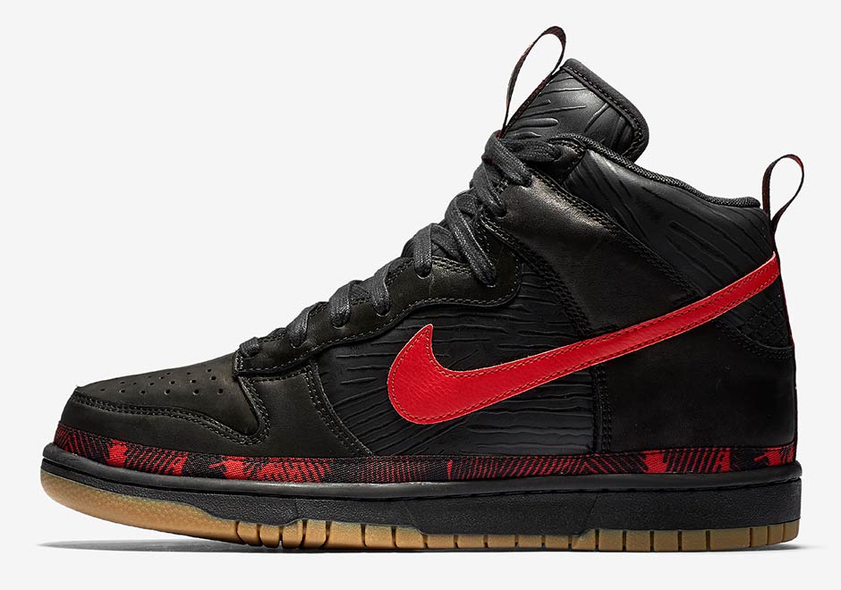 Nike N7 Dunk High Black Red Fall 2017 1