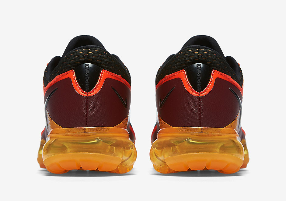 Nike Vapormax Cs Gs Black Red Orange 4