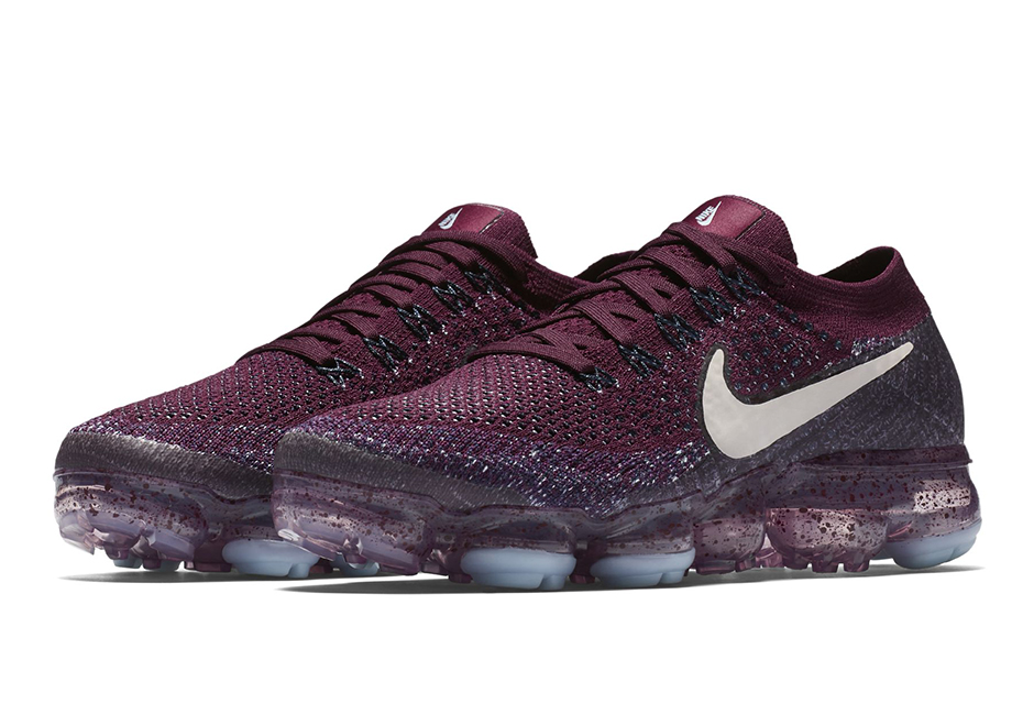 Nike Vapormax Maroon Speckle Sole 1