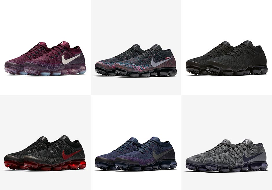 The Next Wave Of Nike Vapormax Colorways For Fall/Winter Is Coming Soon