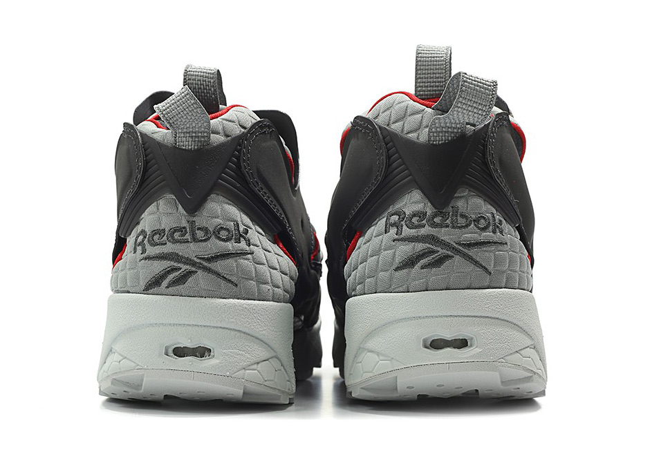 Reebok Instapump Fury Black Red Grey 4