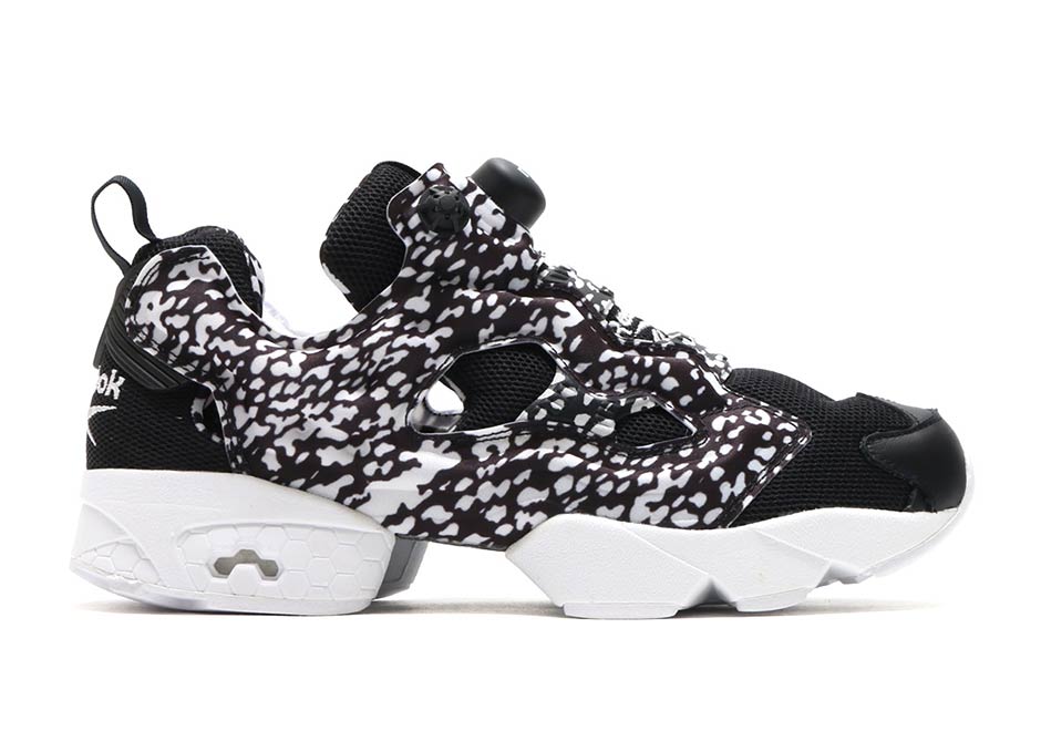 Reebok Instapump Fury Black White Primal Red Print 01