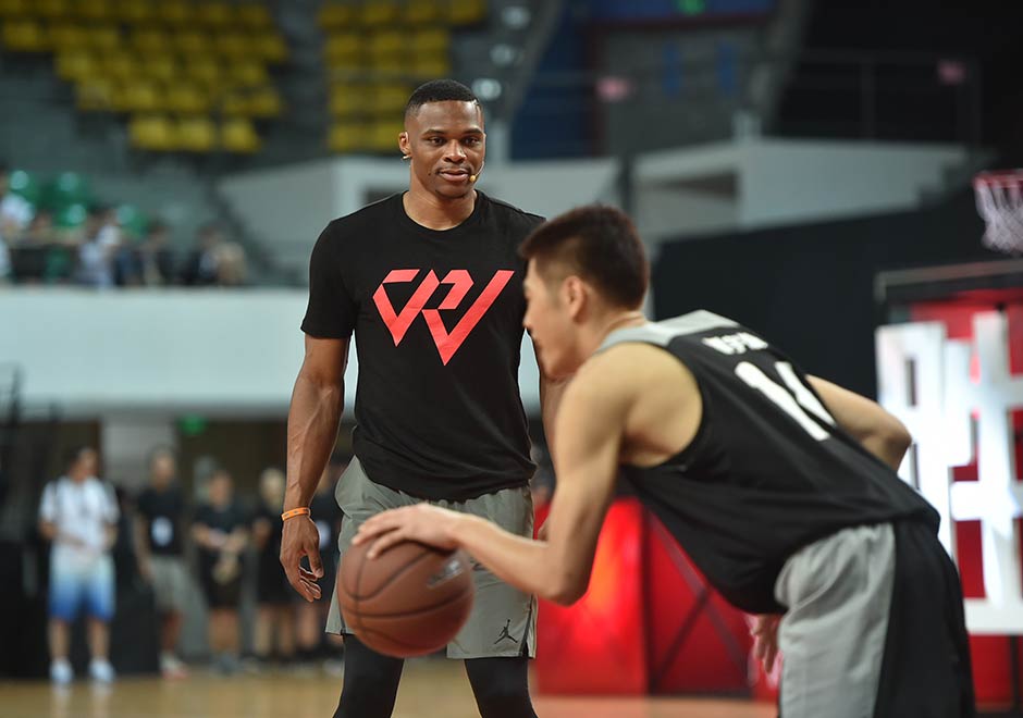 Russell Westbrook Jordan 32 Shanghai Event 1