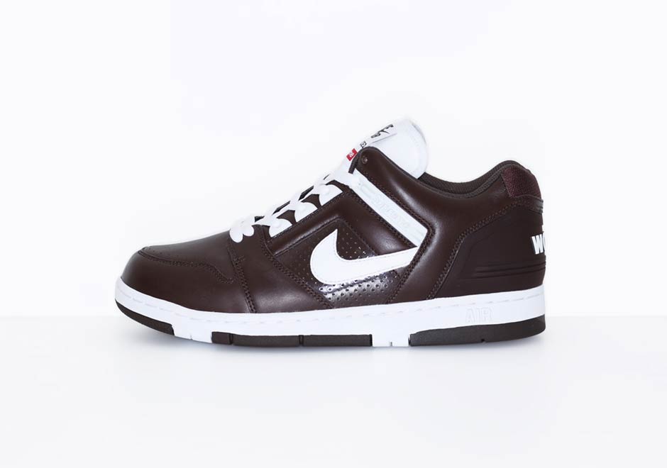 Supreme Nike Air Force Ii Brown