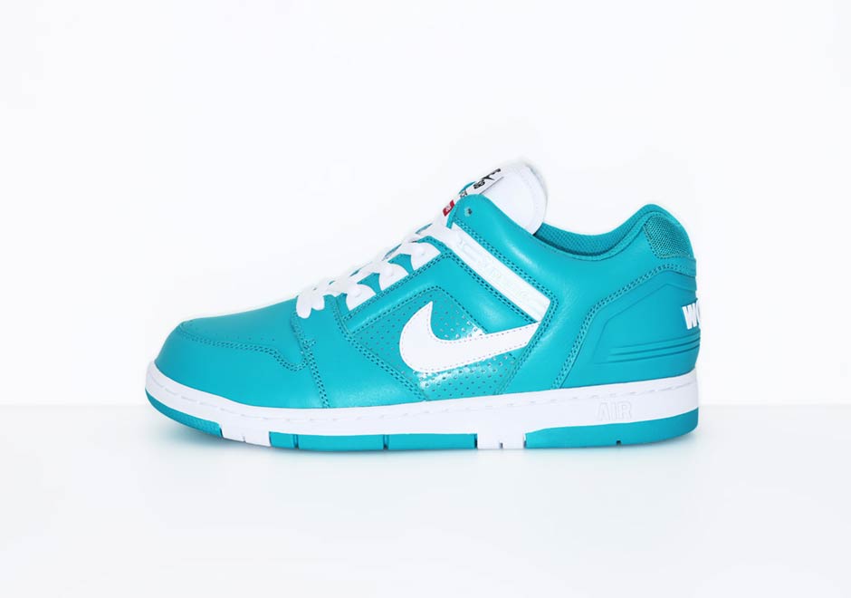 Supreme Nike Air Force Ii Teal