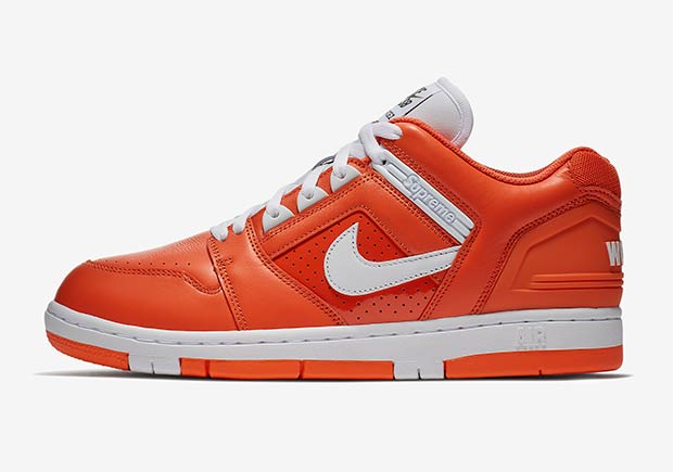 Supreme Nike Sb Air Force 2 Low Orange 1