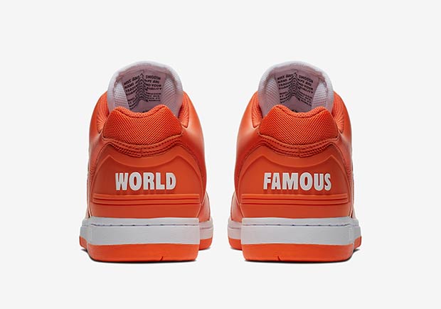 Supreme Nike Sb Air Force 2 Low Orange 3