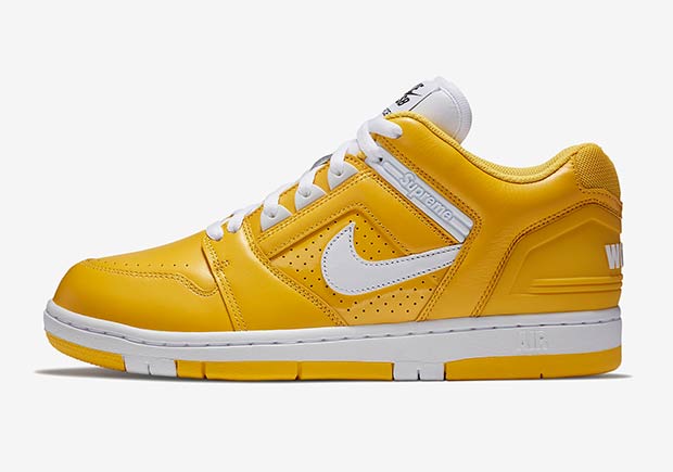 Supreme Nike Sb Air Force 2 Low Yellow 1