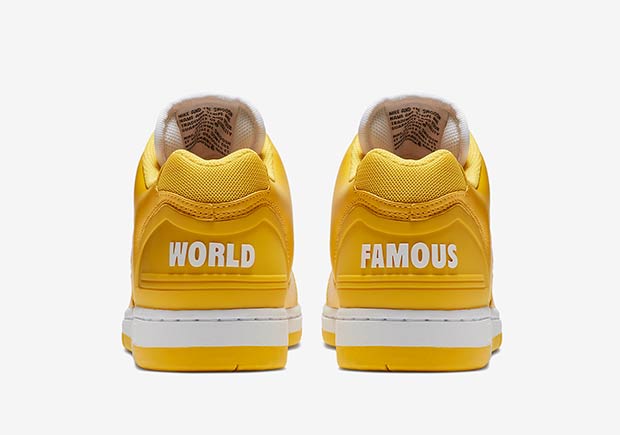 Supreme Nike Sb Air Force 2 Low Yellow 3