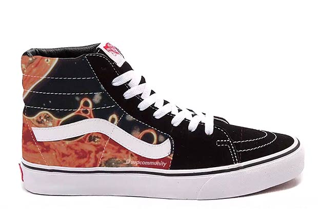 Supreme Vans Blood Semen Sk8 Hi