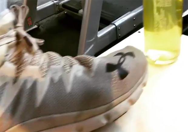 The Rock Reveals New Colorway Of UA Signature Shoe Next To A Bottle Of Urine