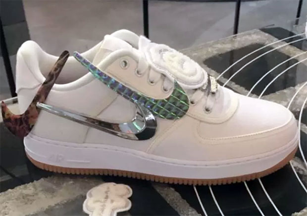 Travis Scott Previews Upcoming Nike Air Force 1 Low Collaboration