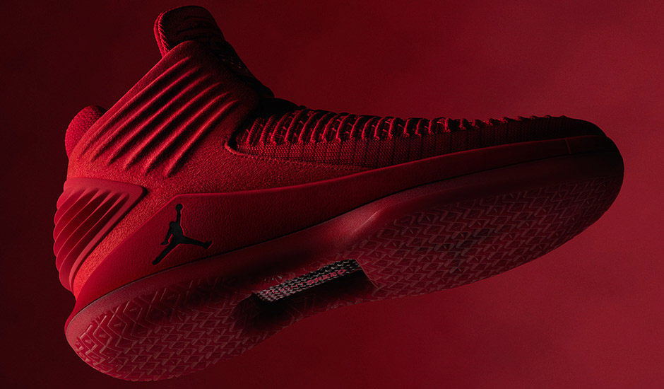 Ts Air Jordan 32 Red Suede Bellissimo 1