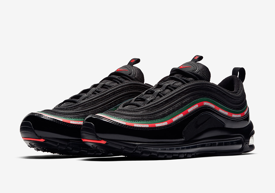 Undefeated Nike Air Max 97 Black Official Images Aj1986 001 01