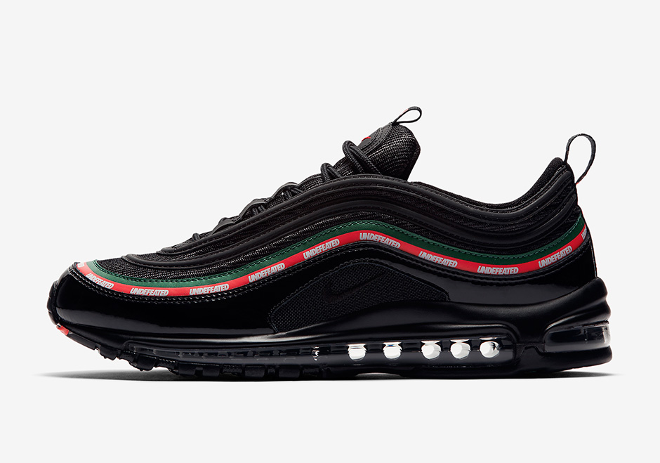 Undefeated Nike Air Max 97 Black Official Images Aj1986 001 02